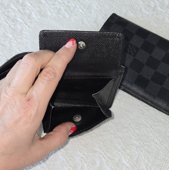 LOUIS VUITTON DAMIER GRAPHITE BUNDLE! PROJECT WALLETS - Picture 7 of 12